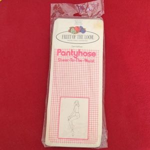 Fruit of the Loom Vintage Beige Pantyhose